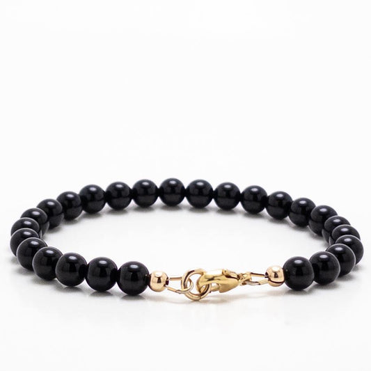 Black Onyx 14kt Gold